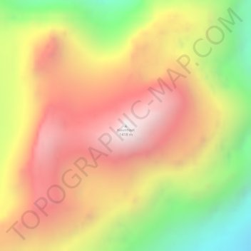 Mappa topografica Kuunnaat, altitudine, rilievo