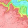 Mappa topografica Autrebosc, altitudine, rilievo