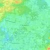 Mappa topografica Herselt, altitudine, rilievo