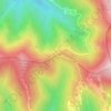 Mappa topografica Puerto de la Quesera, altitudine, rilievo