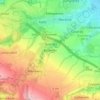Mappa topografica Rosentitz, altitudine, rilievo