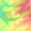 Mappa topografica Bois Salaize, altitudine, rilievo