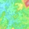 Mappa topografica Chantot, altitudine, rilievo