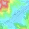 Mappa topografica Mengaccini, altitudine, rilievo