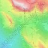 Mappa topografica Passo di Falzarego, altitudine, rilievo