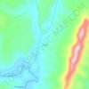 Mappa topografica Caitité, altitudine, rilievo