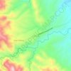 Mappa topografica Asbang, altitudine, rilievo