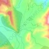 Mappa topografica virolin, altitudine, rilievo