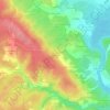 Mappa topografica Bel-Aspect, altitudine, rilievo