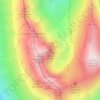 Mappa topografica Pizzo del Diavolo, altitudine, rilievo