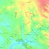 Mappa topografica La Jonquière, altitudine, rilievo