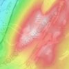 Mappa topografica Le Noirmont, altitudine, rilievo