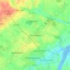 Mappa topografica Scharnhagen, altitudine, rilievo