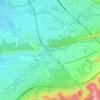 Mappa topografica Pas des Lanciers, altitudine, rilievo