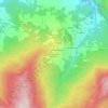 Mappa topografica Rovinaglia, altitudine, rilievo
