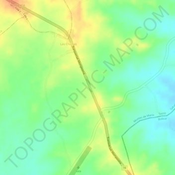 Mappa topografica PROVIDENCIA, altitudine, rilievo