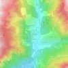 Mappa topografica Chaumie Bas, altitudine, rilievo