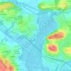 Mappa topografica La Vieille Draie, altitudine, rilievo