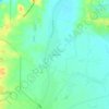 Mappa topografica Armenia, altitudine, rilievo