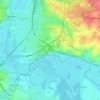 Mappa topografica Les Arcivaux, altitudine, rilievo