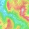 Mappa topografica La Basse Meille, altitudine, rilievo