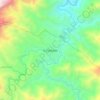 Mappa topografica El Plateado, altitudine, rilievo