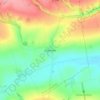 Mappa topografica Foxholes, altitudine, rilievo