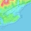 Mappa topografica Ferriera, altitudine, rilievo
