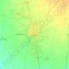 Mappa topografica Gujranwala, altitudine, rilievo