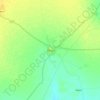 Mappa topografica Phagi, altitudine, rilievo