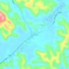 Mappa topografica Osmeña, altitudine, rilievo