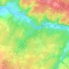 Mappa topografica La Beaumette, altitudine, rilievo