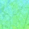 Mappa topografica Londerzeel, altitudine, rilievo