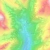 Mappa topografica Saint-Jacques-des-Allemands, altitudine, rilievo