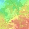 Mappa topografica Gollmitzer Ausbau, altitudine, rilievo