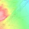 Mappa topografica Tirigom, altitudine, rilievo