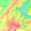 Mappa topografica La Cauvinière, altitudine, rilievo