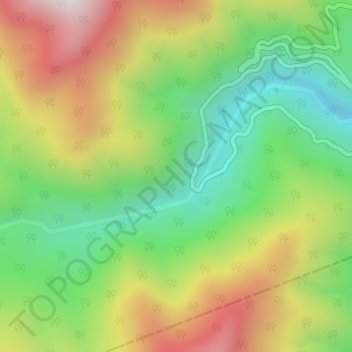 Mappa topografica Sirnyup, altitudine, rilievo