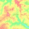 Mappa topografica Armathwaite, altitudine, rilievo