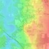 Mappa topografica Stony Ridge, altitudine, rilievo