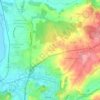 Mappa topografica Marrazes, altitudine, rilievo