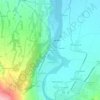 Mappa topografica Croara Vecchia, altitudine, rilievo