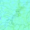 Mappa topografica San Jose, altitudine, rilievo