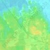 Mappa topografica Caboy, altitudine, rilievo