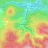 Mappa topografica Tannenbergsthal, altitudine, rilievo
