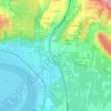 Mappa topografica Les Malfondières, altitudine, rilievo