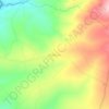 Mappa topografica Wamono, altitudine, rilievo