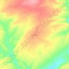 Mappa topografica Gujranwal, altitudine, rilievo
