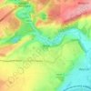Mappa topografica Moha, altitudine, rilievo