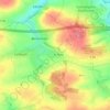 Mappa topografica Birkenhain, altitudine, rilievo